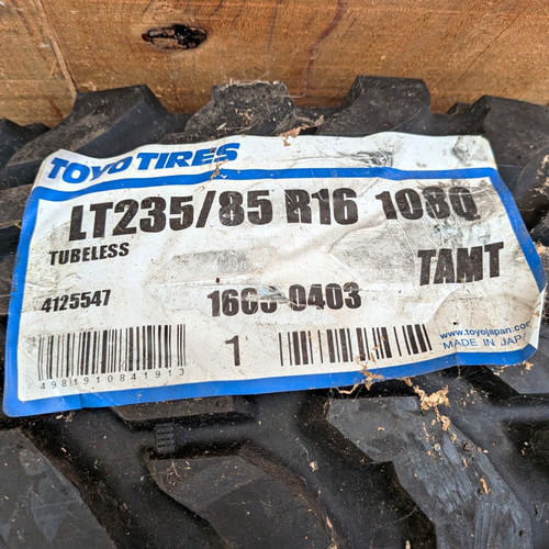 Toyo mud terrain 4x4 off - toyo,