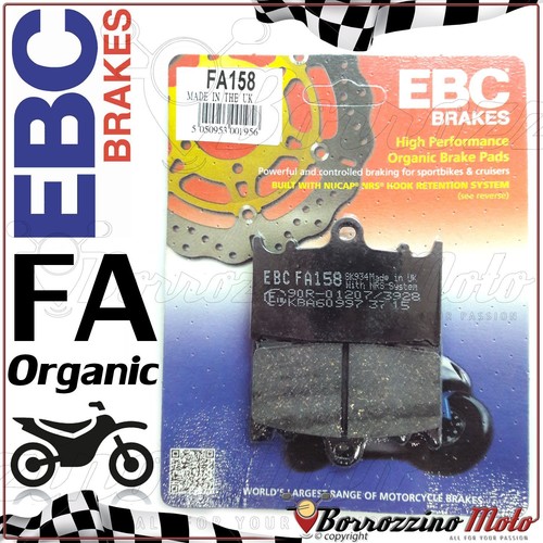 Brake pads front - front, organic