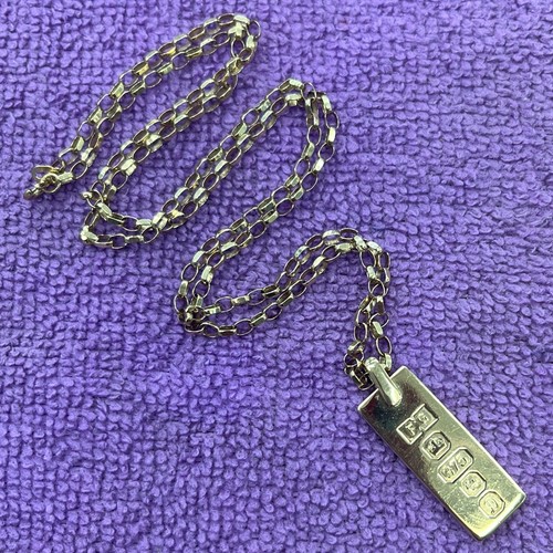9ct gold chain - 9ct, and