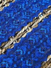 laverslace Royal Blue Eyelet