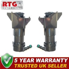 Pair Headlamp Headlight Washer