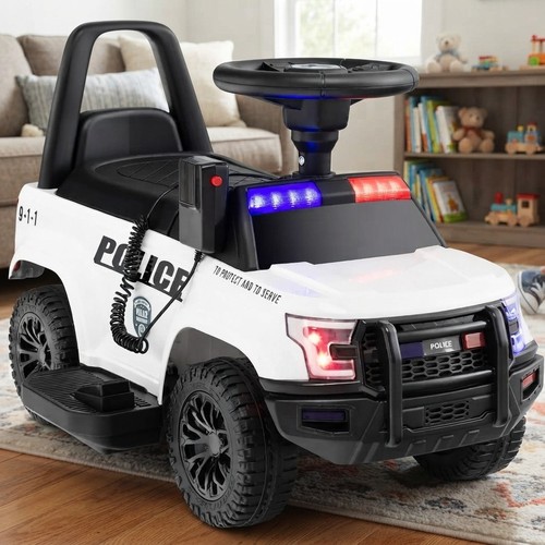 Kids ride police car - kids, 6v