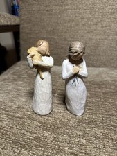 2 Willow Tree figures both A/F