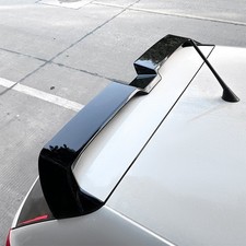 REAR ROOF SPOILER WING FOR VW POLO MK5 6R 6C GTI R OETTINGER STYLE 09-17 BLACK