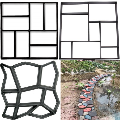 Large outdoor garden - large, paving