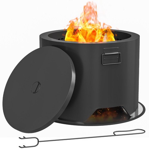 Outsunny outdoor round fire - round,