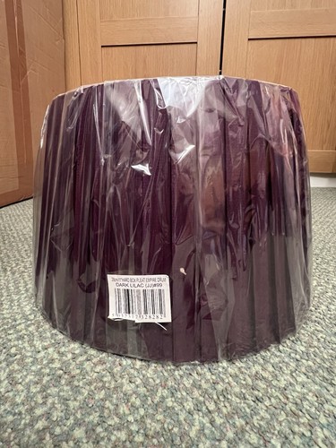 Pleated silk empire drum - pleated,