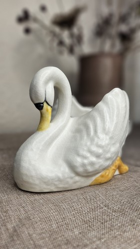 Vintage sylvac ceramic swan - vintage,
