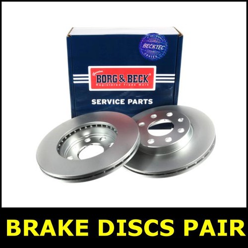 Brake discs pair front - front, fits