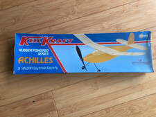 Keil Kraft Achilles 24"  rubber powered series balsa wood model plane kit