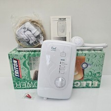 Triton Opal 9.5kW White Shower Old Style New Free Postage-Discontinued