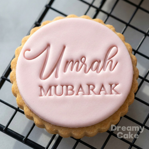 Umrah mubarak cookie stamp - umrah,