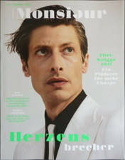 Monsieur by Madame Magazine No. 6 Summer 2021. Jonas Mason. Herzensbrecher