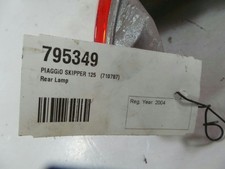 2004 PIAGGIO SKIPPER 125   Rear Tail Light Lamp