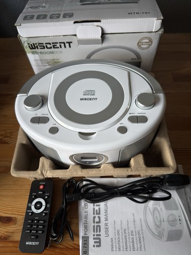 Wiscent boombox player - wiscent,