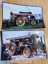 2x Vintage Traction Engine