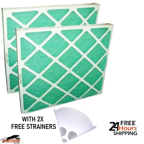 Spray booth filter card - filter,