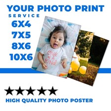 Photo Printing - Personalised Photograph Service Glossy Custom Prints Photo