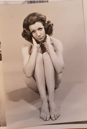 Vintage risque art nude - art,