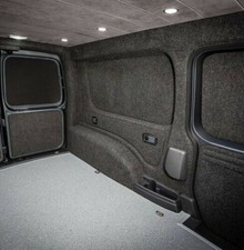 Camper Van Lining Super 4 Way Stretch Easy Fit Carpet Anthracite Silver Black 
