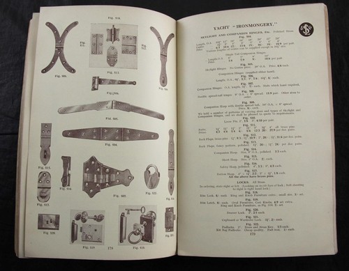 1929 trade catalogue yacht - 1929,