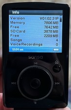 Sandisk Sansa Fuze 8GB MP3