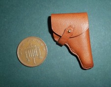 1/6 scale British WW2 Tan Holster (empty) for 12" action figures