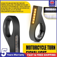 Motorcycle 39mm Fork LED Turn