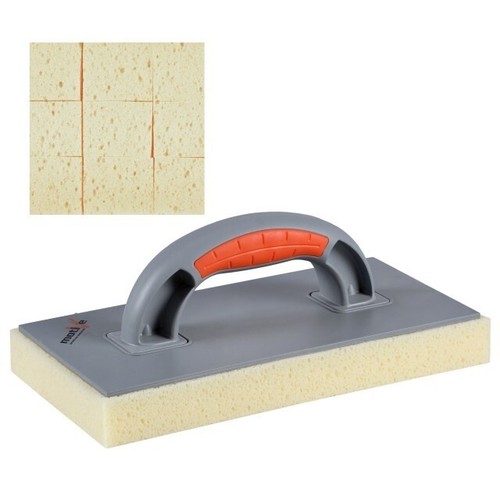 Block cut grout sponge - block,