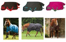 HORSEWARE AMIGO HERO LITE LIGHTWEIGHT NO FILL 0G STANDARD NECK TURNOUT RUG