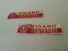 Lambretta  Vespa 2x (RED)  VIGANO Accessori made in italy stickers