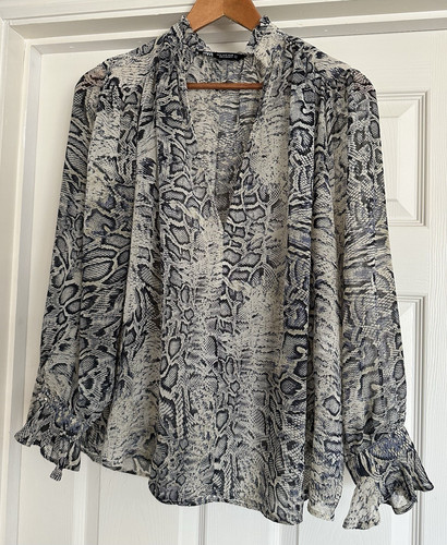 Zara women blue beige - blue,