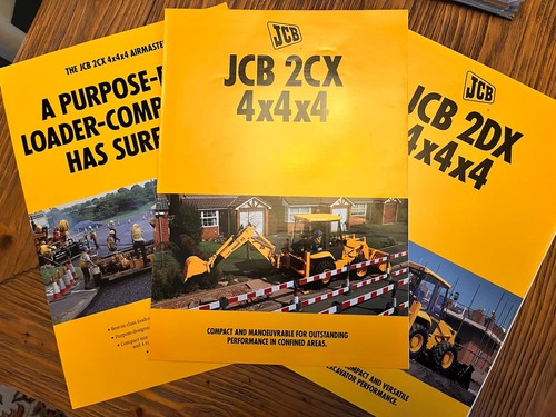 Jcb 2cx 2dx - new, brochure