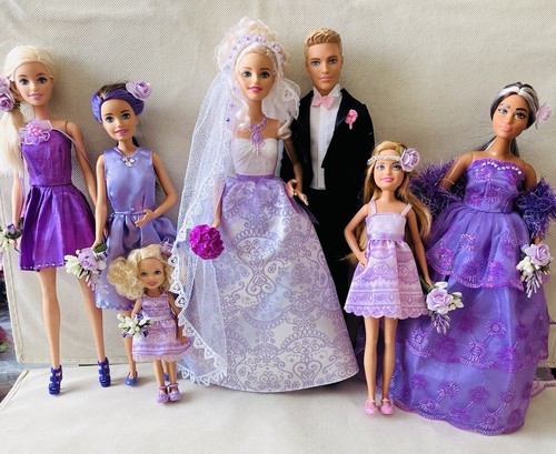Used barbie and ken - used, dolls