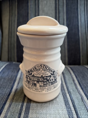 Vintage london pottery lidded - pottery,