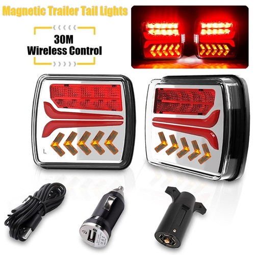 Wireless rear trailer lights - rear,