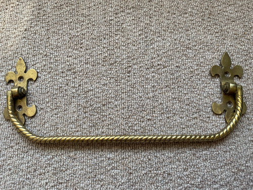 Victorian brass umbrella - victorian,