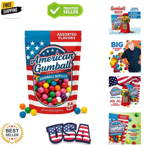 Refill gumballs pound - refill, bag