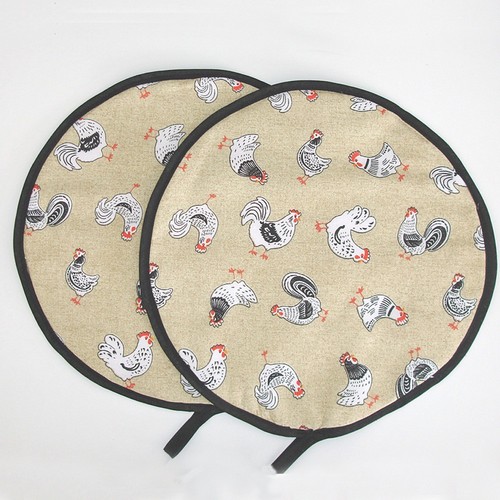 Aga hob covers chickens pads - hob,
