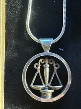 Silver Pendant- The Scales Of