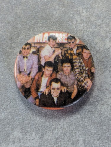 Vintage 80s madness pin - 80s, badge