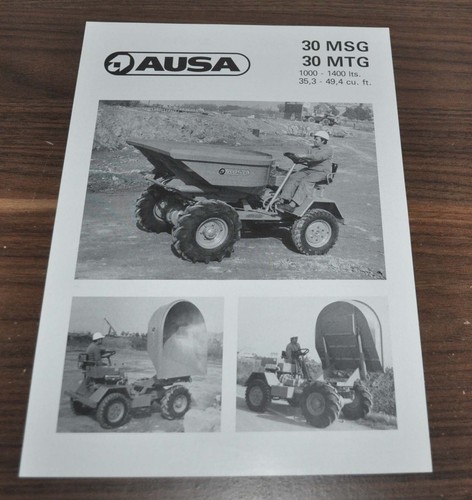 Ausa dump dumper truck - ausa, 30