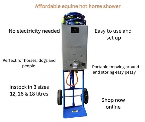 Litre portable horse shower - 18,