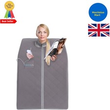 One-Person Infrared Home Sauna with Remote Control for Luxurious Unwinding