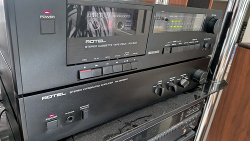 Rotel 845 cassette deck - rotel, rd-845