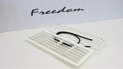 Freedom caravan fridge - caravan, door