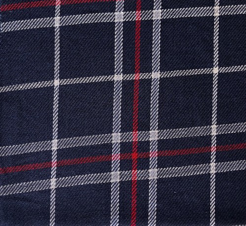 Barbour tartan repair - barbour, material