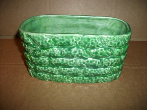 Vintage sylvac green bricks - green,