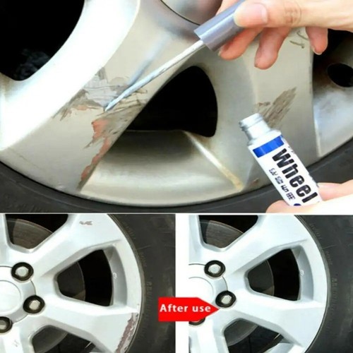Silver alloy wheel - alloy,