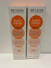 Revlon Nutri Color 400 3 In 1 Cocktail Color Creme 100ml x2